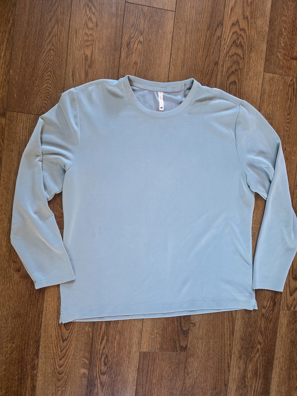 7 Diamonds Pale Blue Long-Sleeve REV Tee